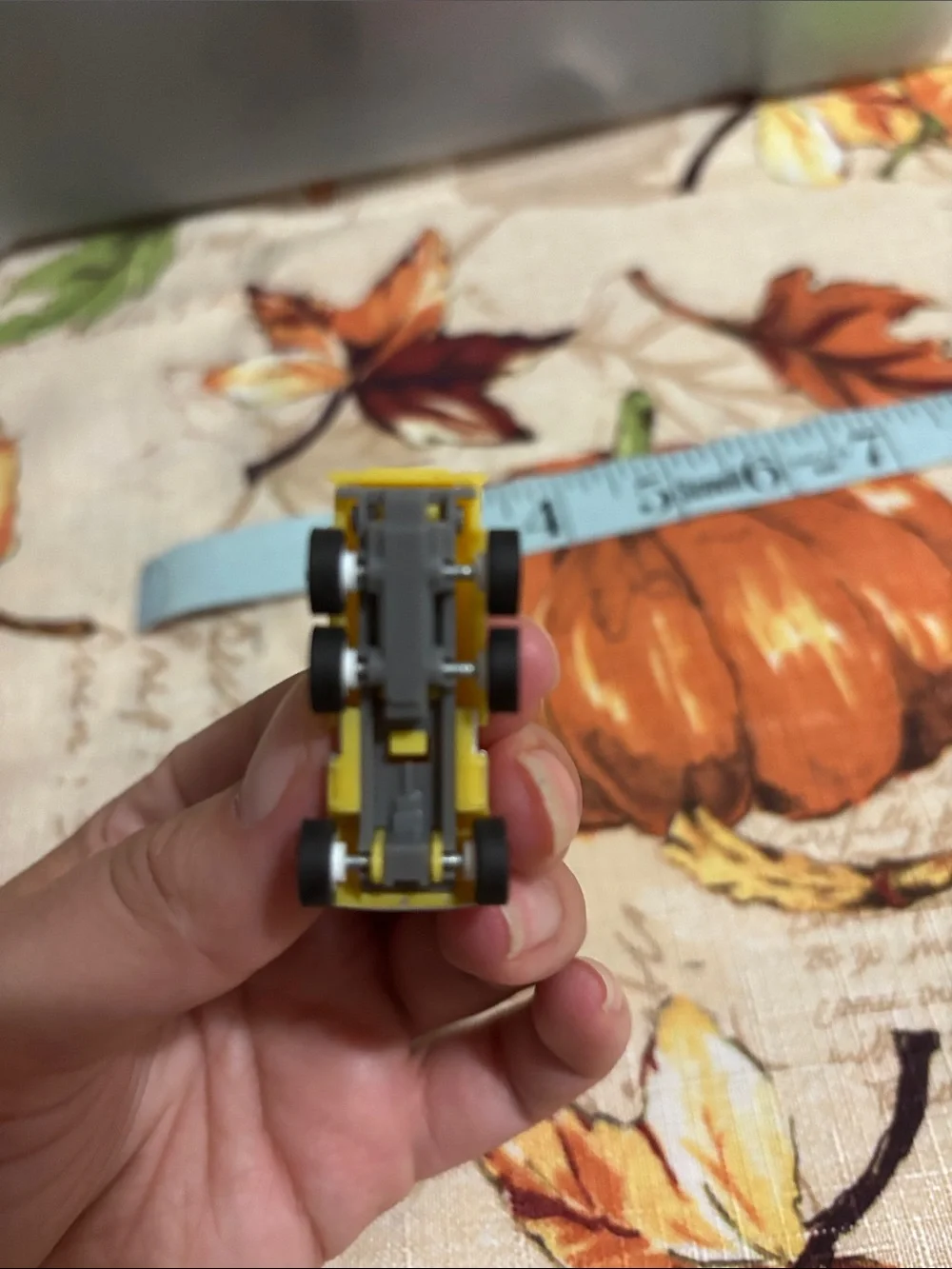 Yellow Mini Toy Truck - Tiny Diecast Vehicle